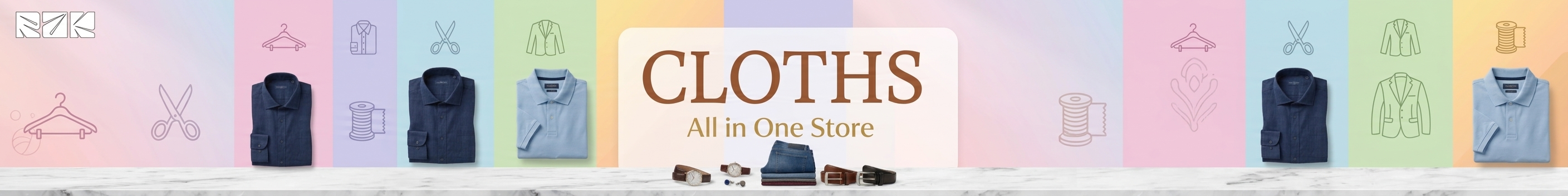 Cloths banner
